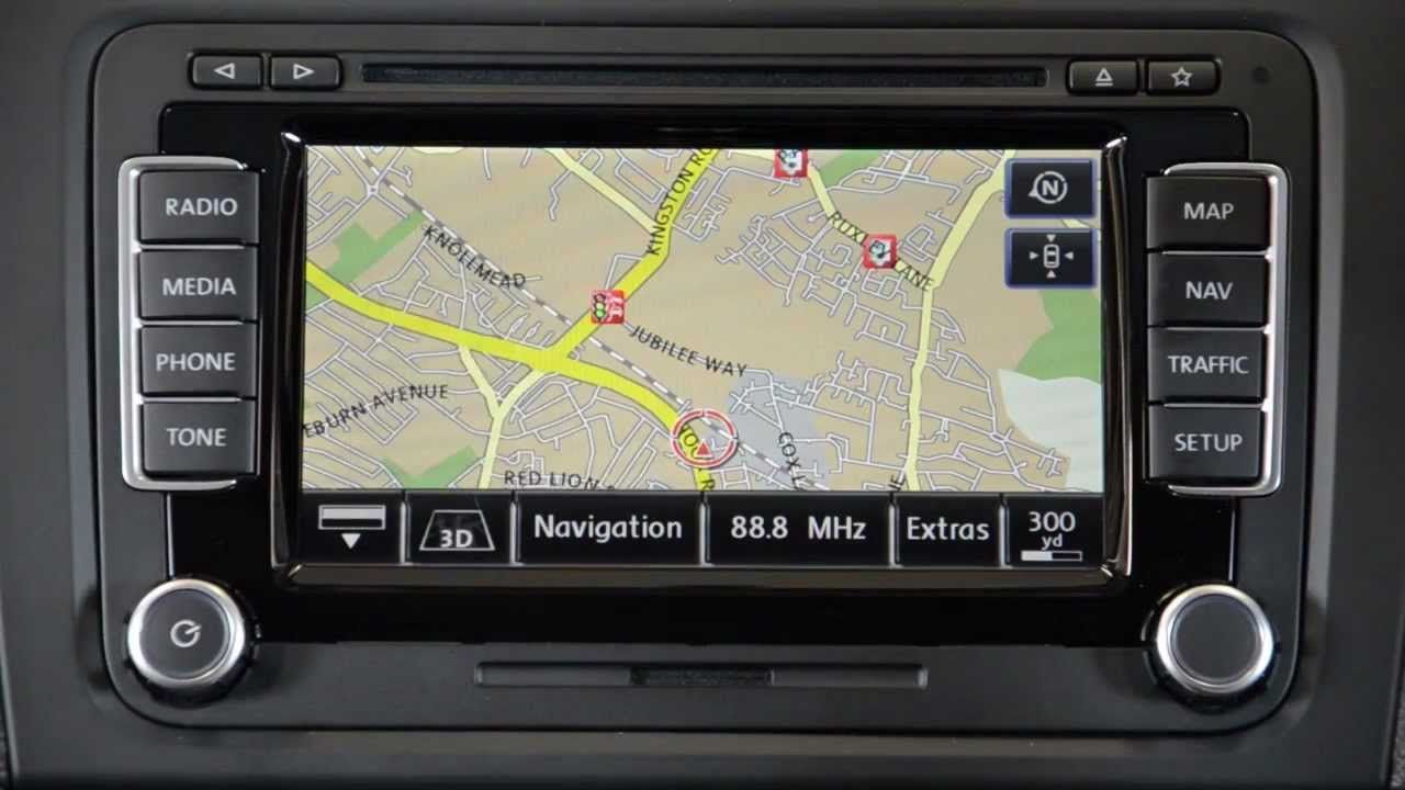 Volkswagen navigation sd card